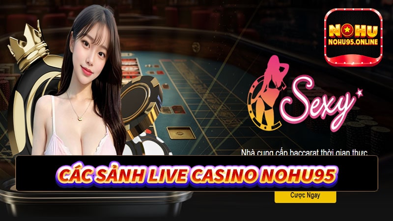 Kho game live casino nohu95 siêu lôi cuốn